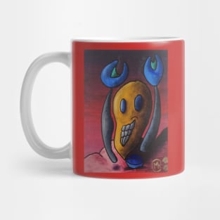 Deco Floating Crab-like Alien Mug